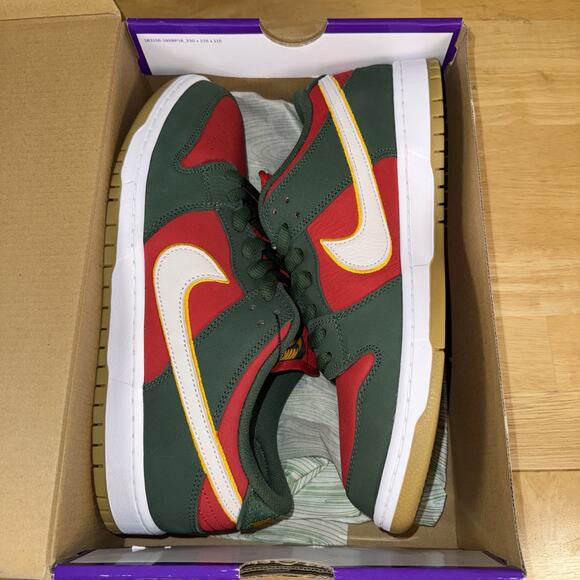 Nike Dunk Premium SB Low Seattle Supersonics Size 12 FZ1287-300 NIB main image 4